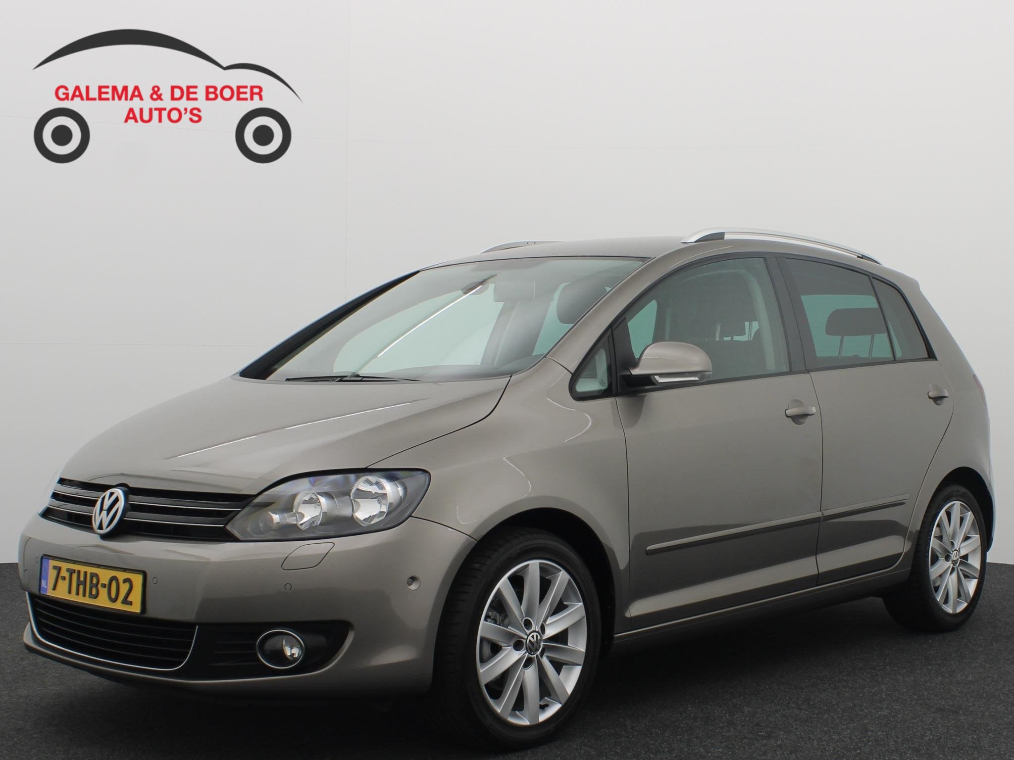 Volkswagen Golf Plus 1.4 TSI Highline NWE KETTNG / AUTOMAAT, Auto's, Euro 5, Gebruikt, Zwart, Bruin