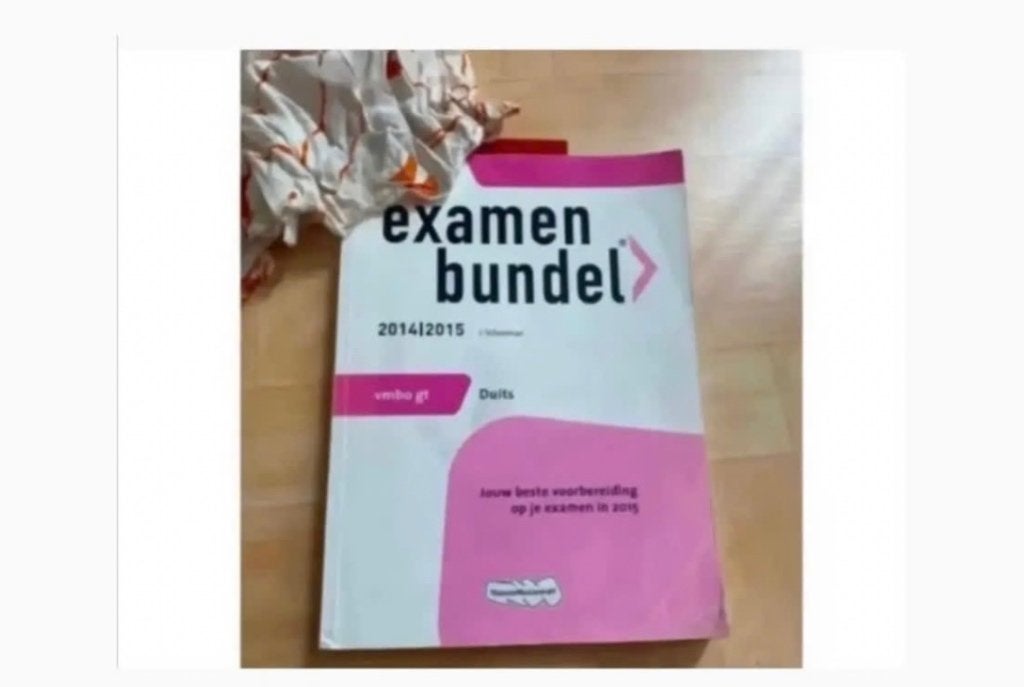 Examen bundel vmbo gt duits Schoolboek boek, Boeken, Ophalen, Alpha, Gelezen, Overige niveaus