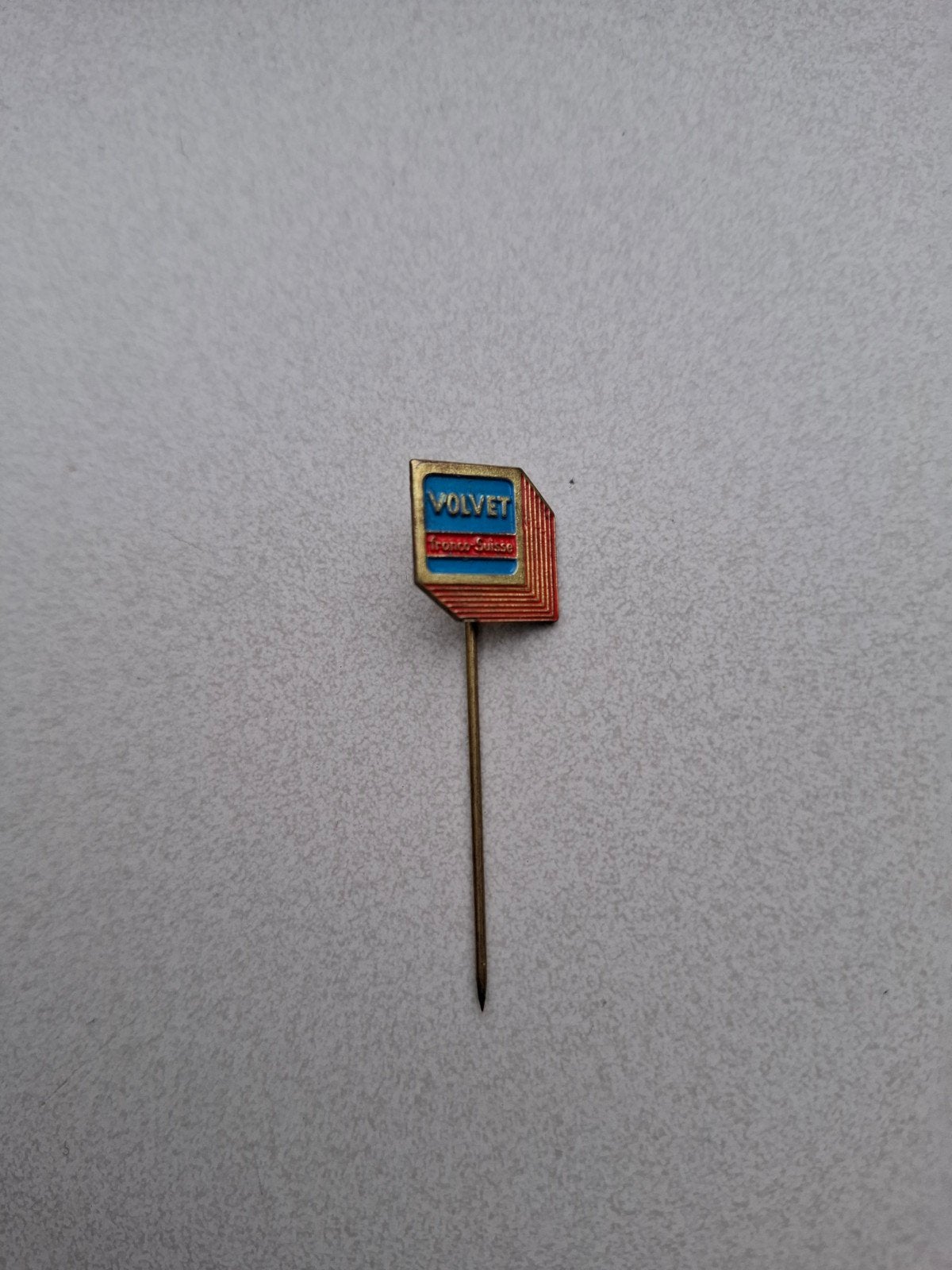 Vintage speldje pin prikker Volvet (kaas met boter), Ophalen of Verzenden