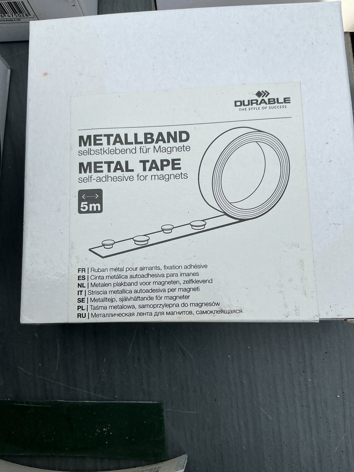 Durable zelfklevend metaalband 5m. 13 stuks, Hobby en Vrije tijd, Knutselen, Ophalen of Verzenden, Overige typen