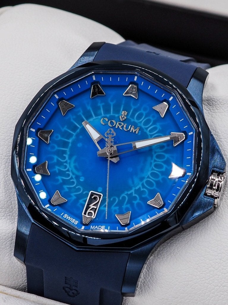 CORUM Admiral 42mm Skeleton Automatic-Full Set-Ongebruikt, Sieraden, Tassen en Uiterlijk, Horloges | Heren, Ophalen of Verzenden