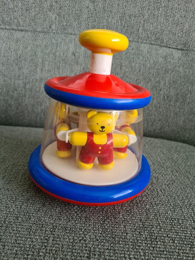 ambi toy toys vintage tol draaitol babyspeelgoed baby, Gebruikt, Verzenden, Overige typen, Ambi toys