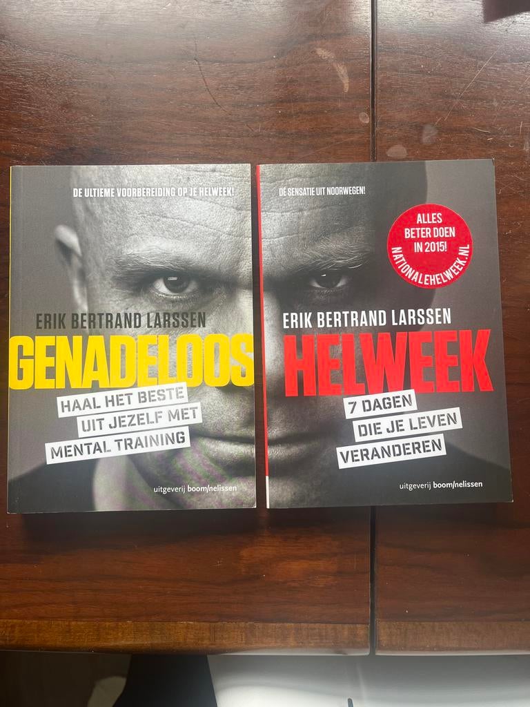 Erik Bertrand Larssen: Genadeloos & Helweek (set), Ophalen of Verzenden, Nieuw