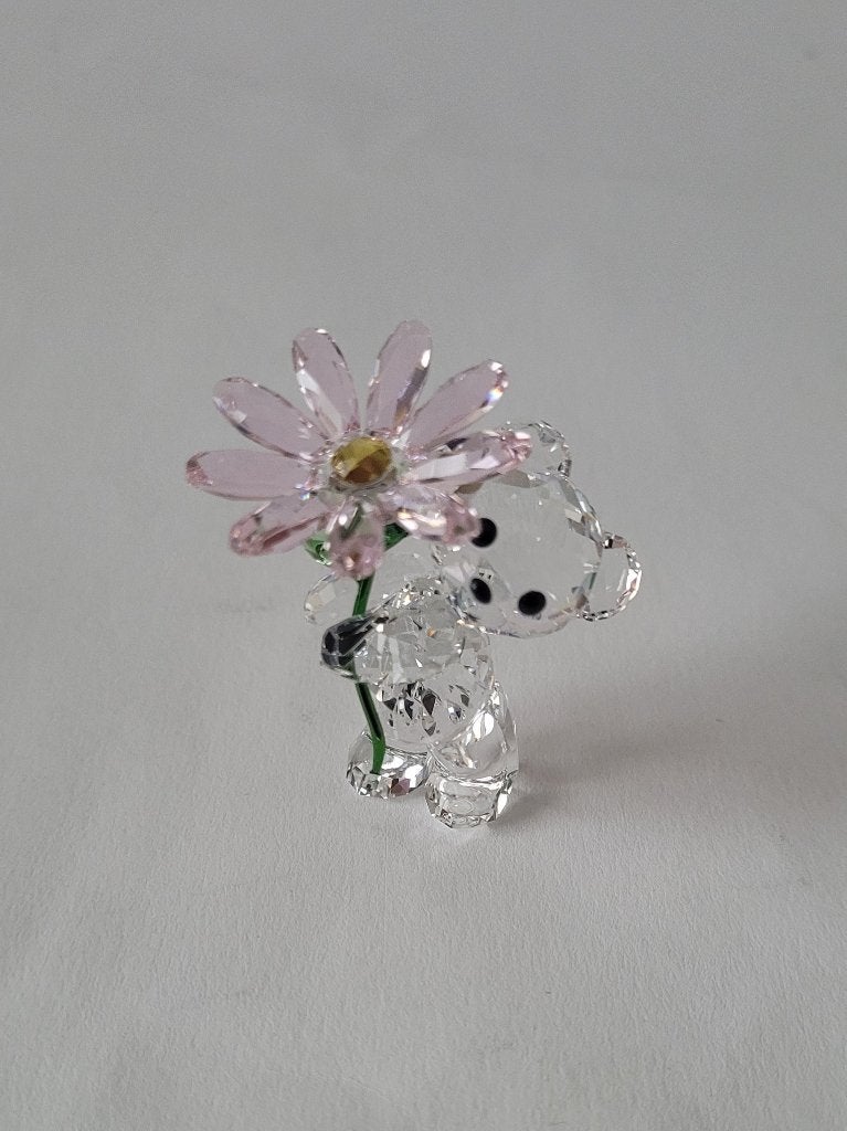 Swarovski Beer Kris Een Madeliefje voor Jou.Kristallijn Shop, Swarovski@.com, Verzenden, Wattens, Nieuw