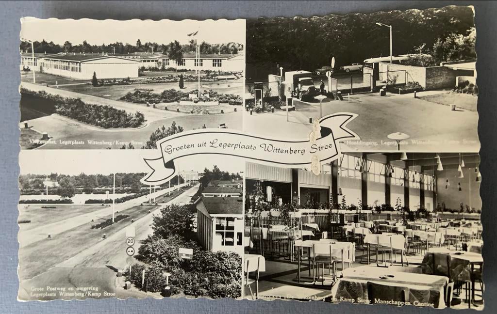 Legerplaats Wittenberg Stroe, Verzamelen, Ansichtkaarten | Nederland, Ophalen of Verzenden, 1940 tot 1960, Gelopen, Gelderland