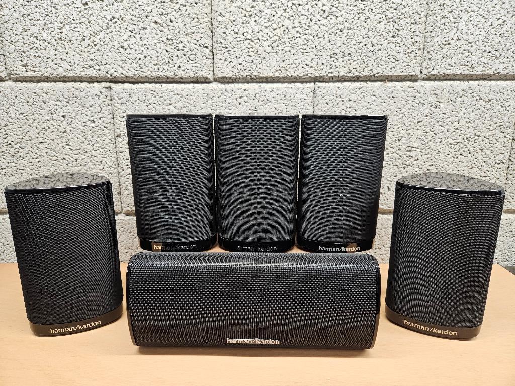 Harman Kardon HKTS 9BQ 5.1 surround set refurbished, Overige merken, 70 watt of meer, Refurbished, Ophalen of Verzenden