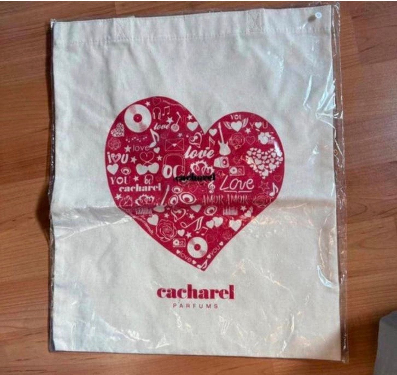 Mooie grote stevige Shopper van Cacharel Amor Amor, Verzenden, Nieuw, Toebehoren