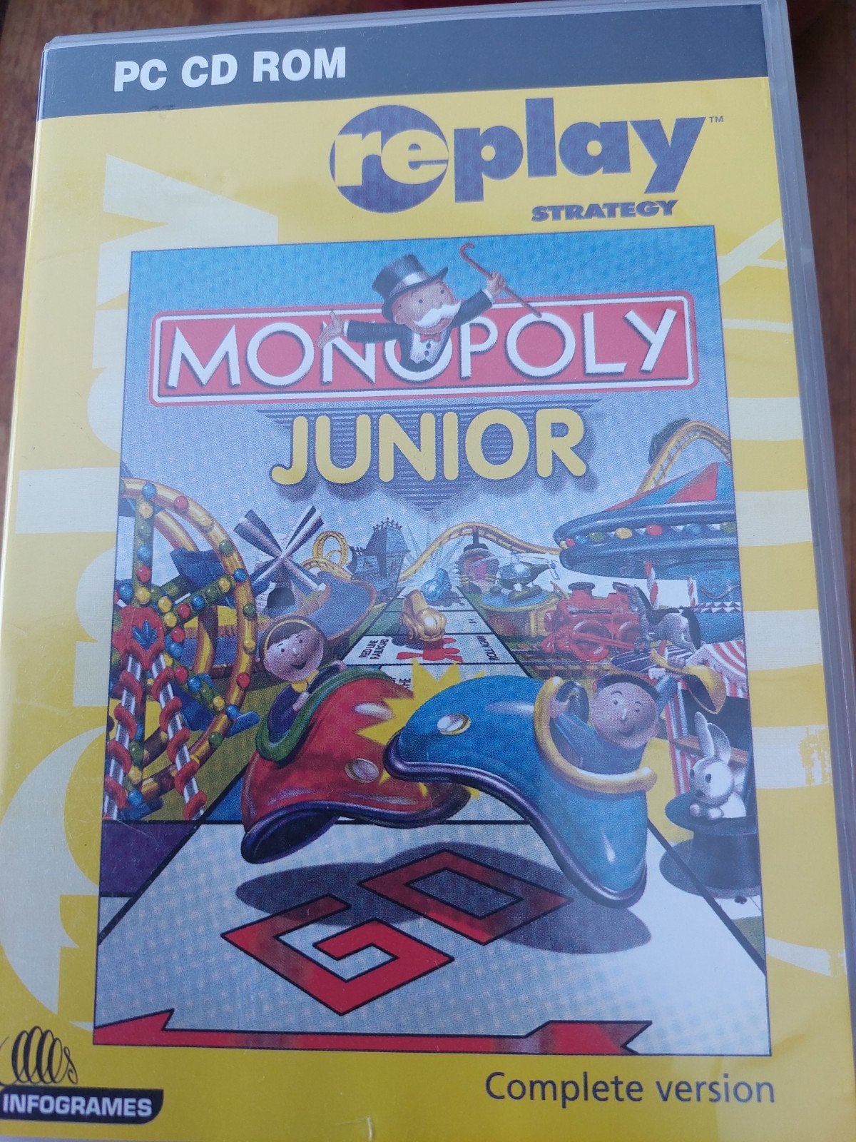 Monopoly Junior - PC CD ROM (Complete versie), Puzzel en Educatief, Gebruikt, 1 speler, Ophalen of Verzenden