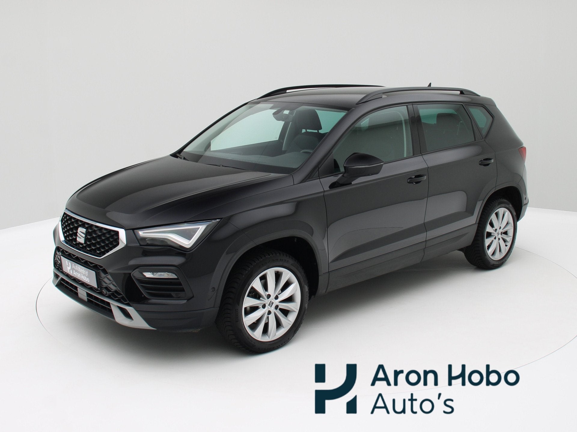 SEAT Ateca 1.5 TSI Style Business Intense Camera, Carplay, S, Auto's, Dealer onderhouden, Euro 6, Ateca, Zwart