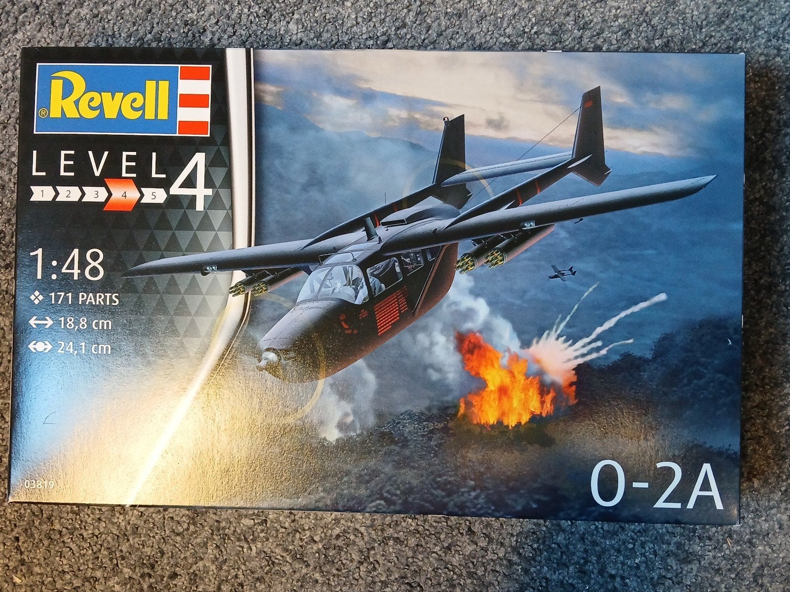 Revell O-2A Skymaster Modelbouw Vliegtuig Nieuw 1/48, Ophalen of Verzenden