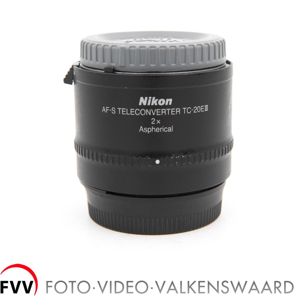 Nikon AF-S TC-20E III 2x Aspherical teleconverter, Gebruikt, Nikon, Ophalen of Verzenden, Nikon F-mount