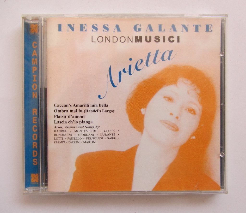 Inessa Galante - Arietta, Ophalen of Verzenden, Classicisme, Zo goed als nieuw, Kamermuziek