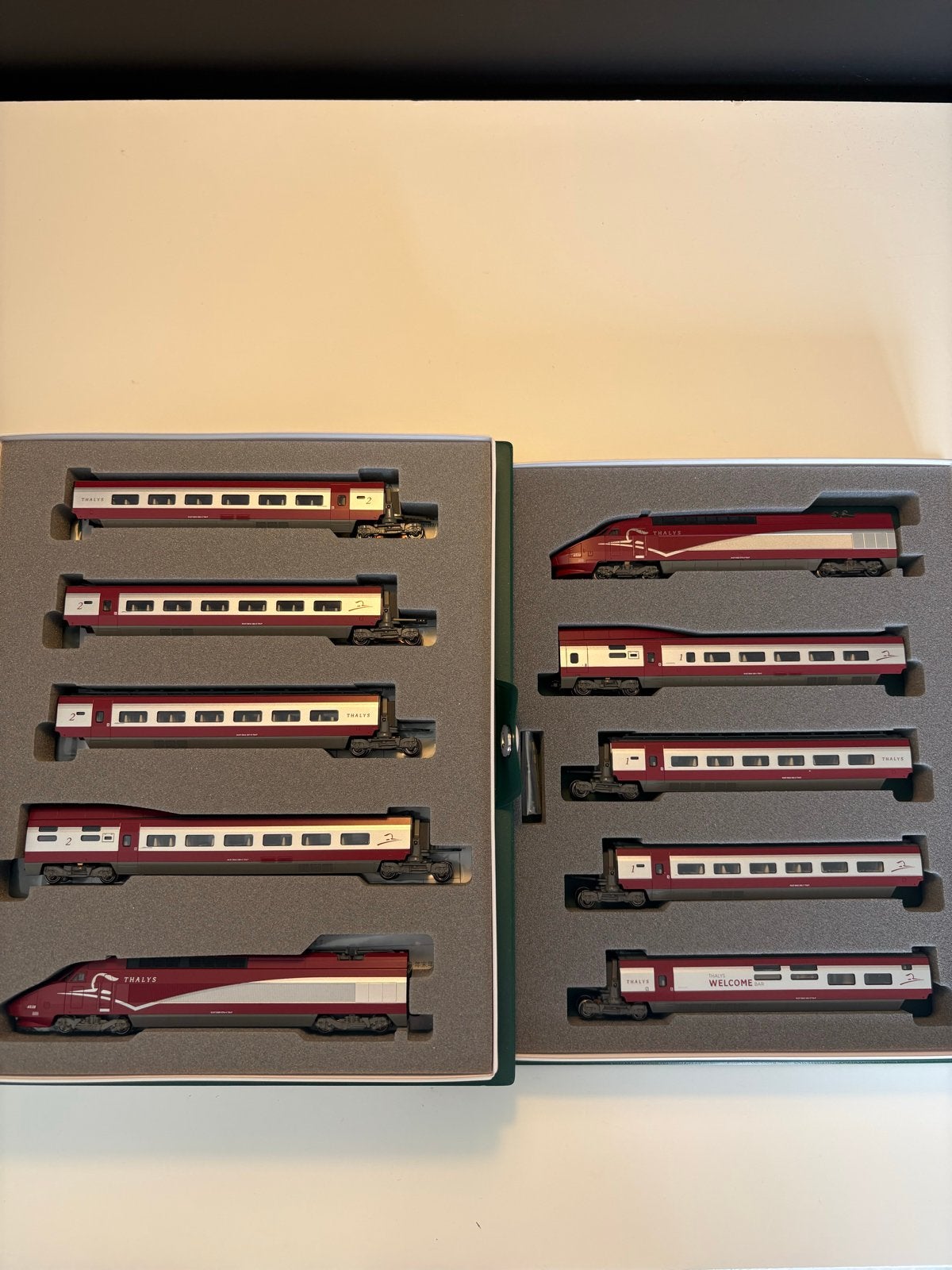 Kato Thalys PBA 10-delig  z.g.a.n., Treinset, Gelijkstroom, Ophalen of Verzenden, Zo goed als nieuw