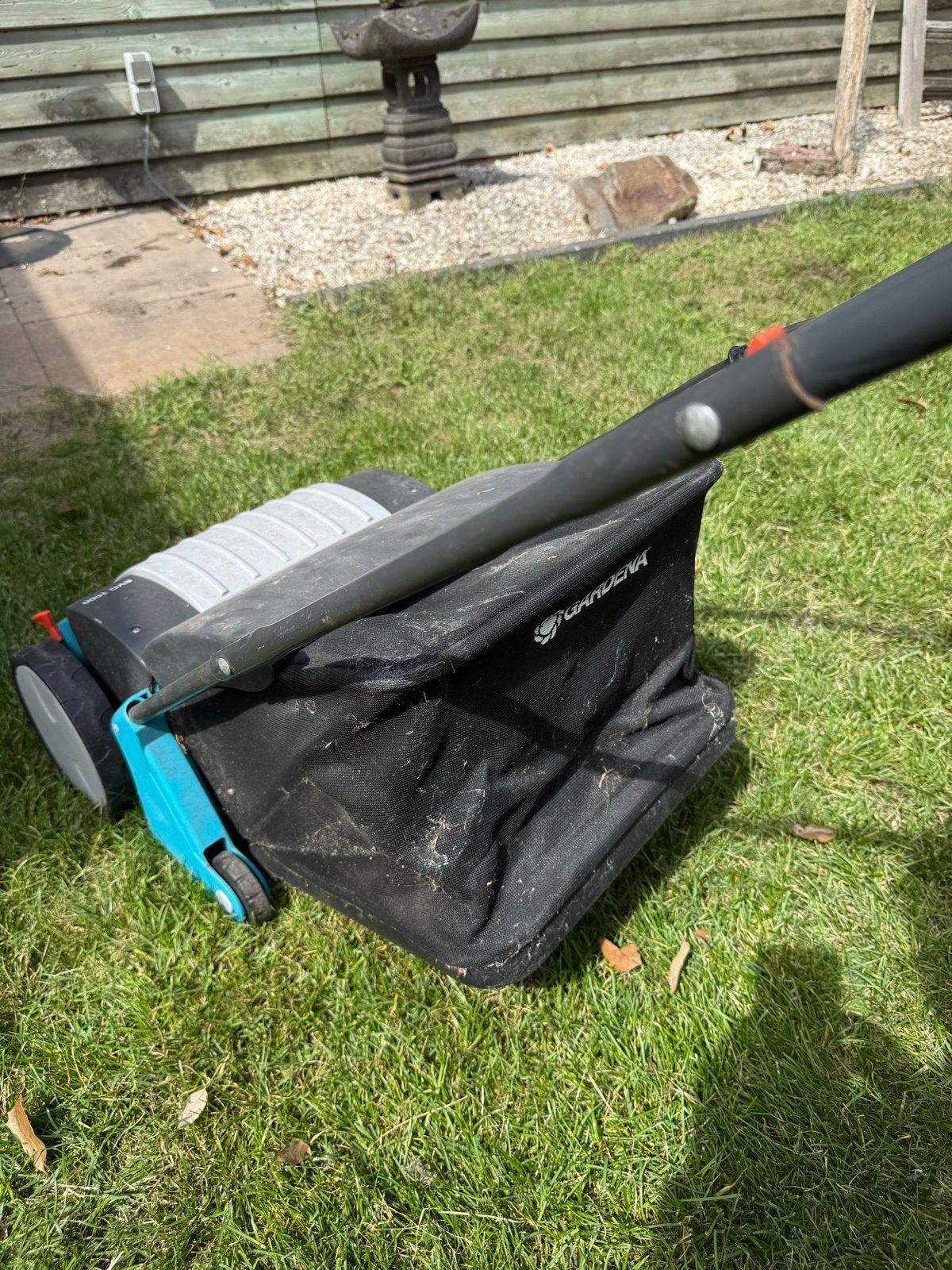 Gardena EVC 1000 Verticuteermachine - Elektrisch, Ophalen, Gebruikt, Elektrische grasmaaier, Opvangbak