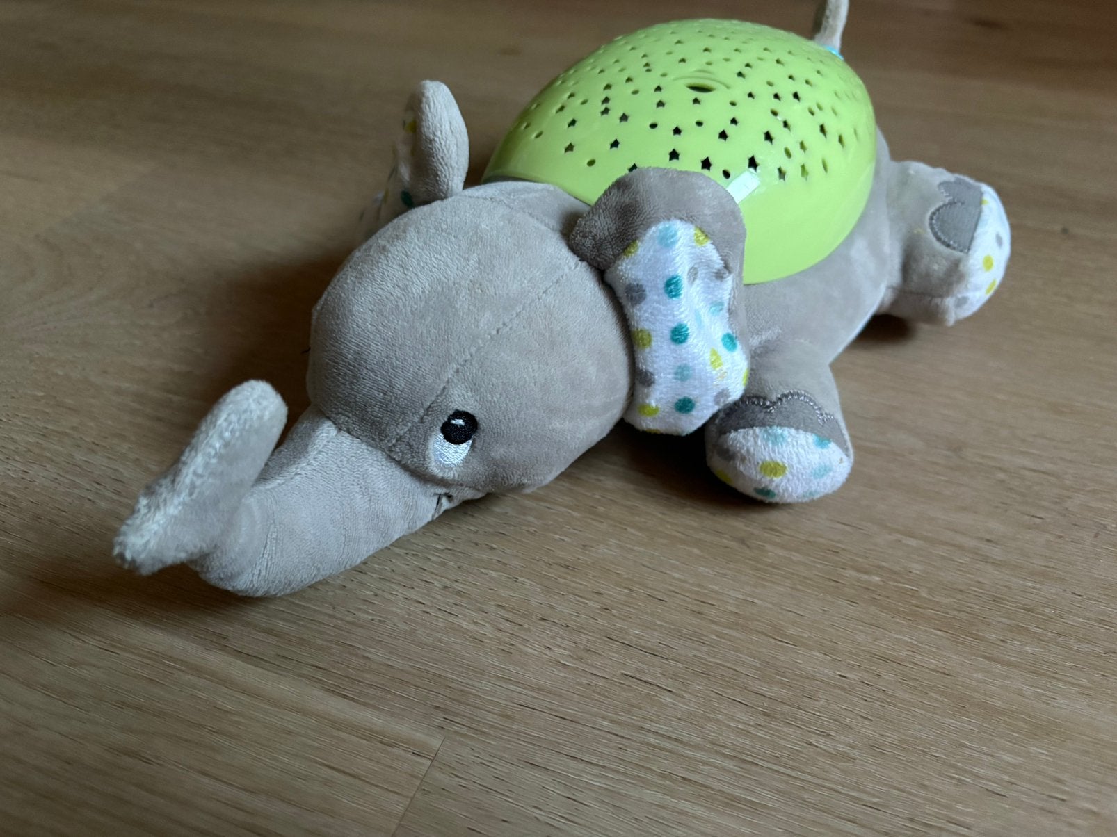 Knuffel/ slaap olifand, met licht en geluid, Ophalen, Zo goed als nieuw, Overige typen, Met licht