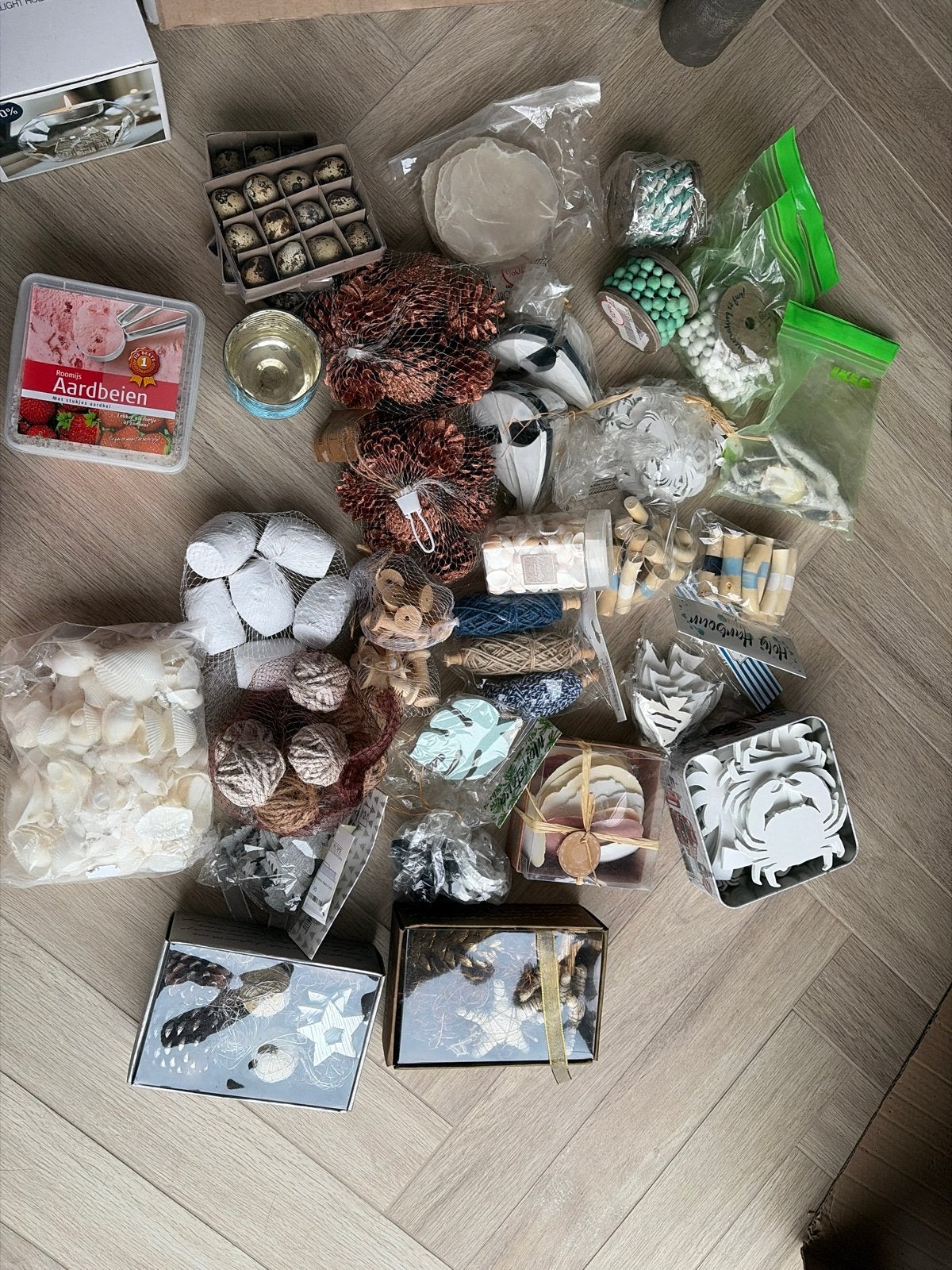 Diverse Rivièra Maison accessoires / decoratie, Huis en Inrichting, Ophalen, Beige, Natuurlijk materiaal, Landelijk