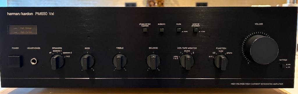 Harman Kardon Versterker PM650 Vxi, Ophalen, Zo goed als nieuw, 60 tot 120 watt, Overige merken