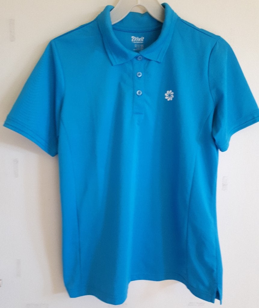 Sportshirt Turquoise Maat 40-42., Maat 38/40 (M), Blauw, Ophalen of Verzenden, Hardlopen of Fietsen