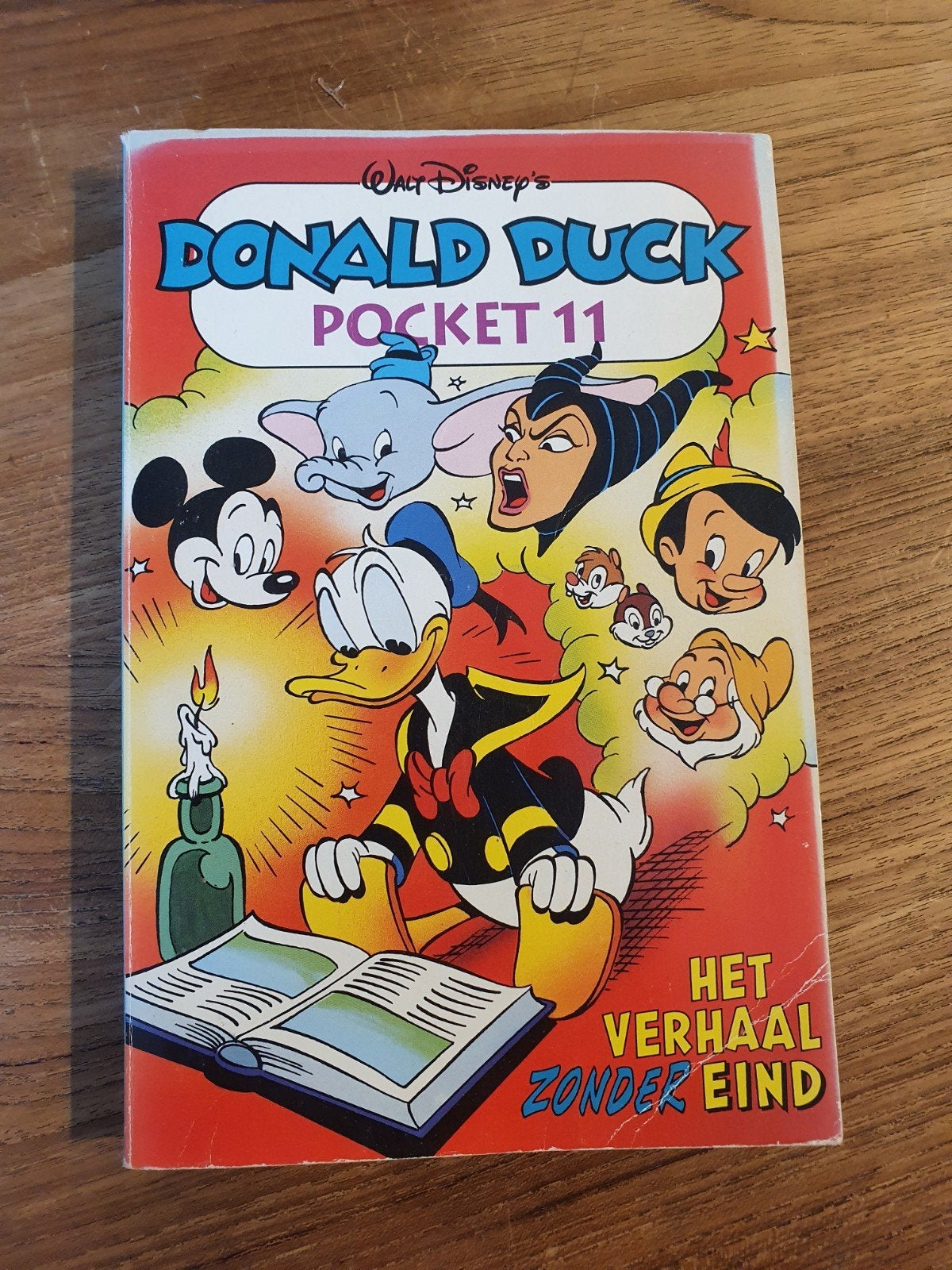 Donald Duck Pocket 11 - Het Verhaal Zonder Eind (1993), Eén stripboek, Ophalen of Verzenden, Gelezen