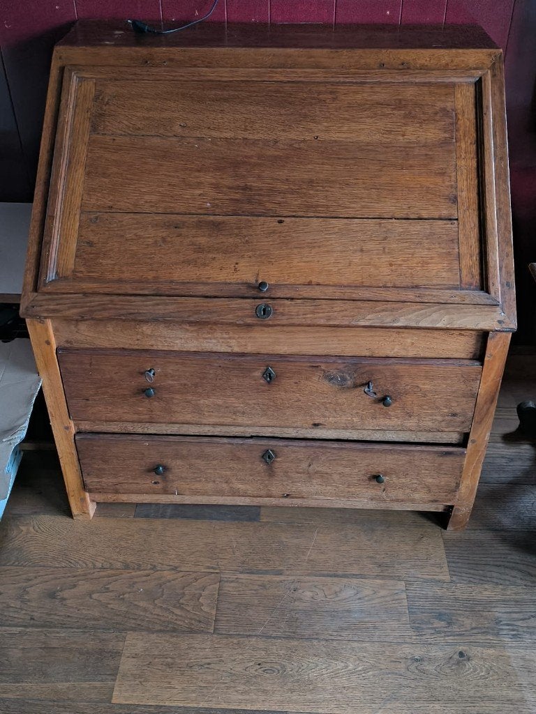kast bureau bureel secretaire, Ophalen, Gebruikt