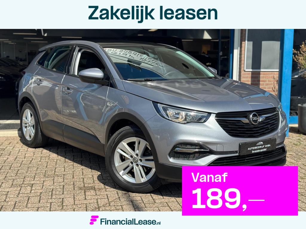 Opel Grandland X 1.2 Turbo Edition 2019 NAVI CAMREA LM NAP!, Voorwielaandrijving, Stof, Gebruikt, 1199 cc