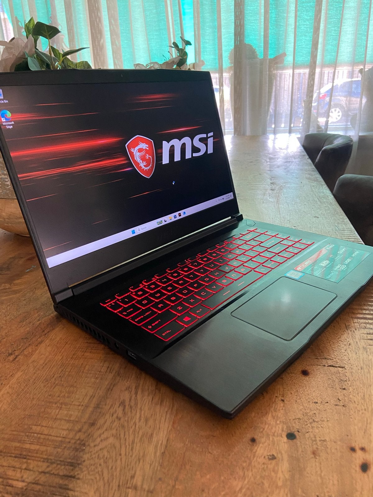 MSI GF63 8RC Gaming Laptop - i7-8750H, 8GB RAM, Computers en Software, Windows Laptops, Ophalen, Gebruikt, Met videokaart, 2 tot 3 Ghz