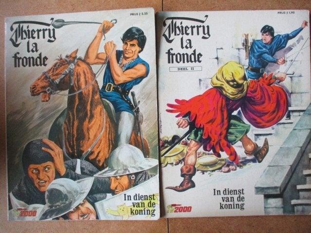 adv8421 thierry la fronde, Eén stripboek, Ophalen, Gelezen