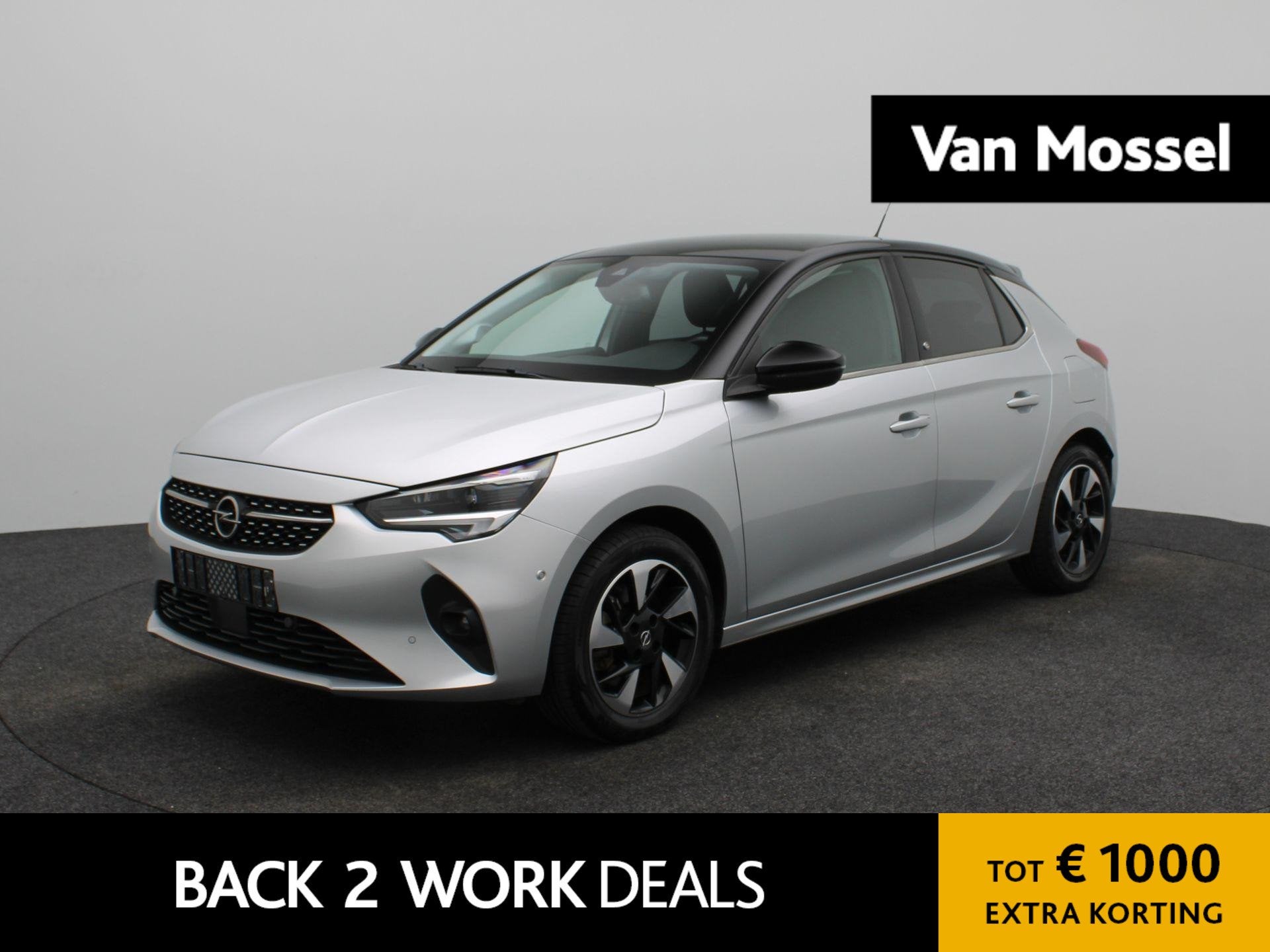 Opel Corsa Corsa-e Auto Elegance | Apple Carplay / Android A, Gebruikt, Automatische klimaatregeling, 315 min, Zilver of Grijs