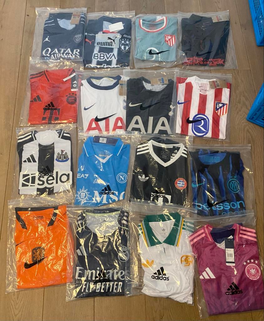 Voetbalshirts Collectie - Diverse Clubs en Maten, Ophalen of Verzenden, Zo goed als nieuw