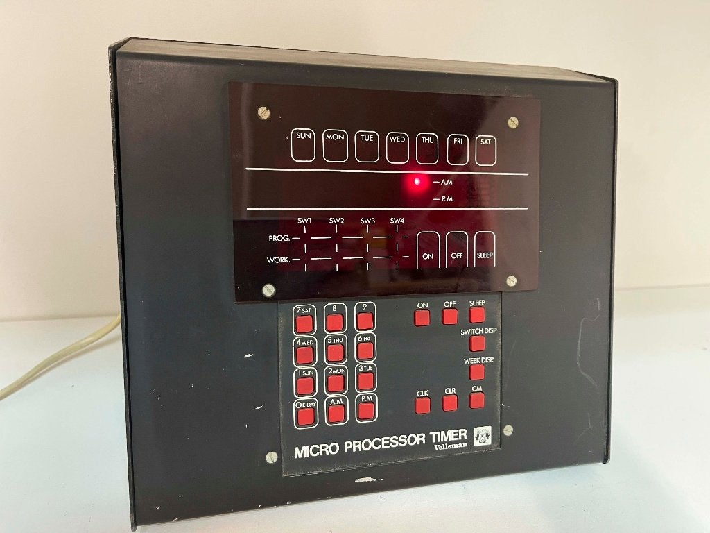 Velleman Microprocissor timer 4 kanaals, N, Ophalen of Verzenden, N, N