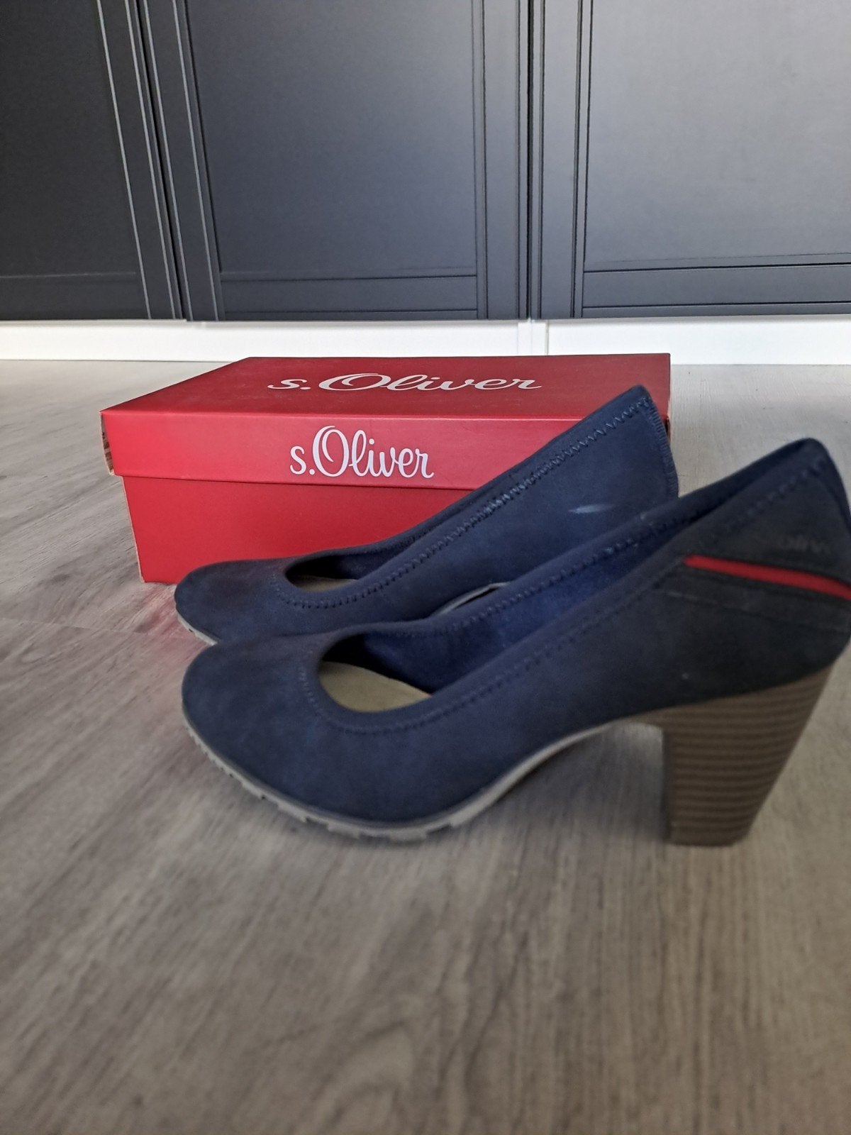Donkerblauwe S. Oliver hakken, maat 36, Kleding | Dames, Ophalen of Verzenden