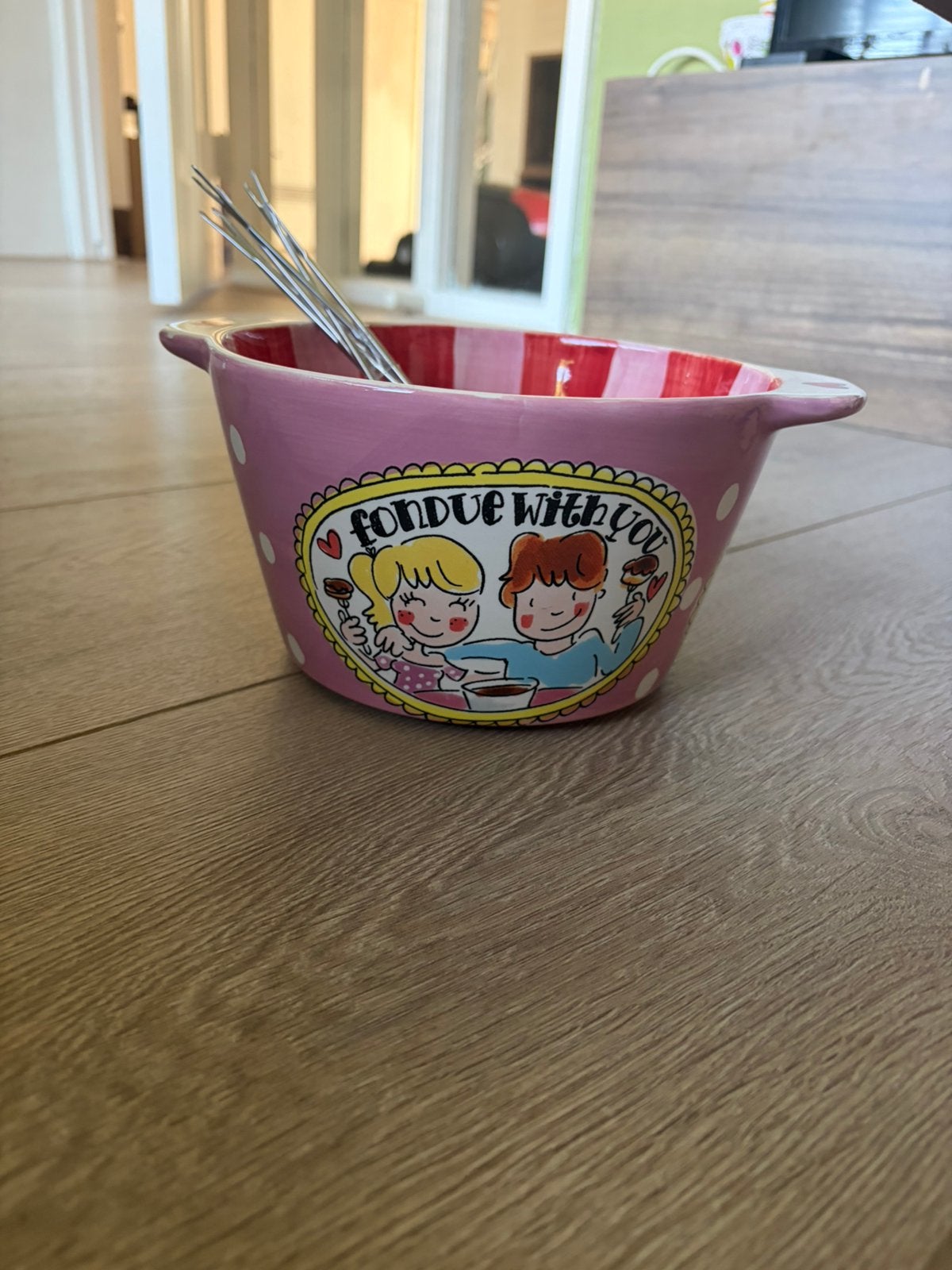 Fondue schaal (zonder onderkant), Ophalen, Overige stijlen, Glas, Schaal of Schalen