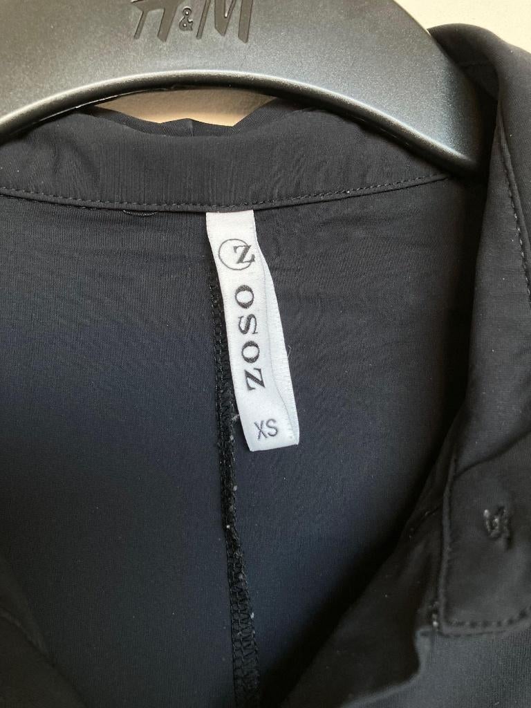 Zoso zwarte doorknoopjurk met ceintuur travel maat XS, Kleding | Dames, Zwart, Ophalen of Verzenden, Waterlandplein 113, Amsterdam