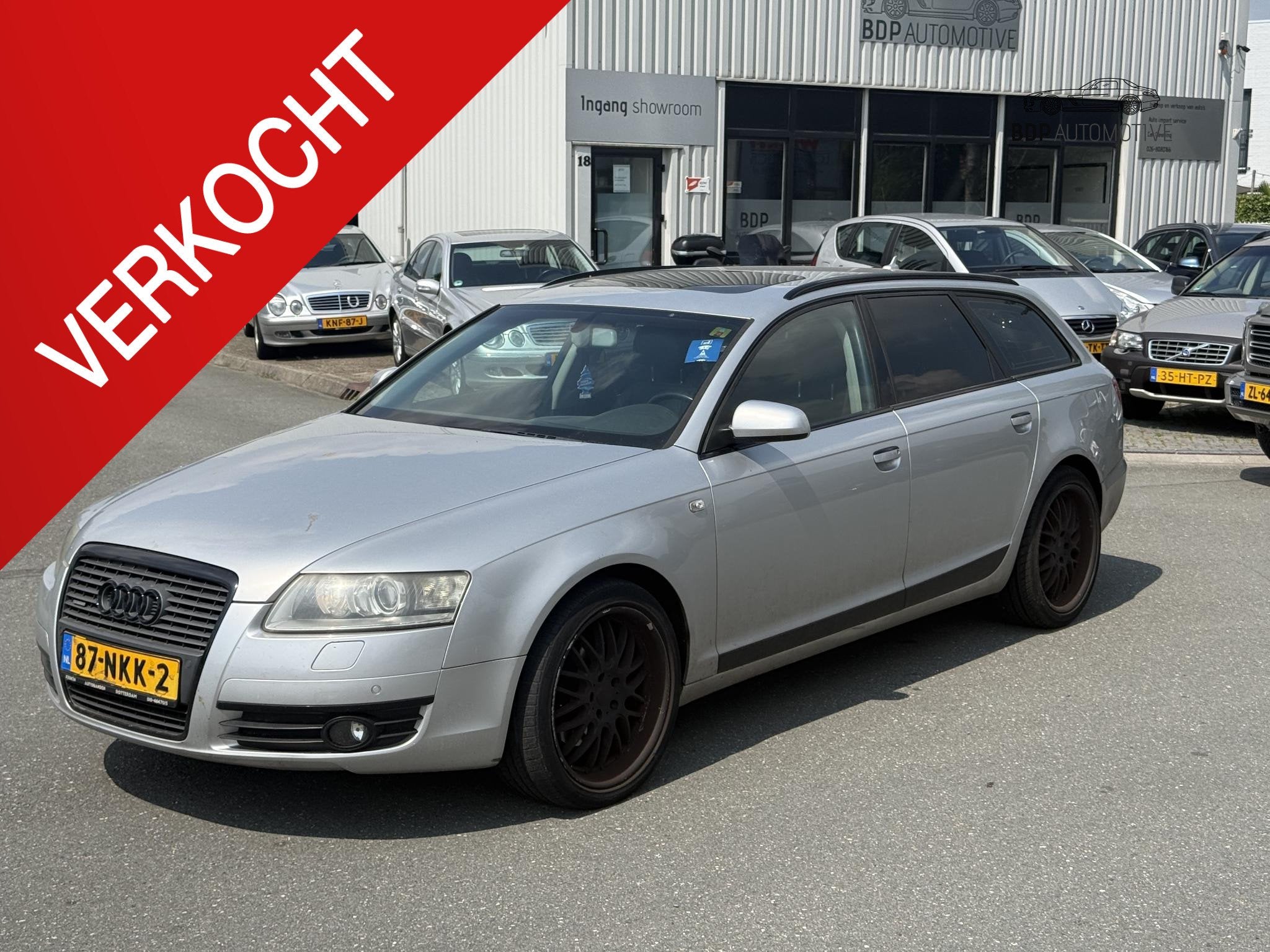 Audi A6 Avant 3.2 FSI quattro Pro Line ENGINE NOT GOOD/FIXED, Auto's, Automaat, Gebruikt, Zwart, 1715 kg