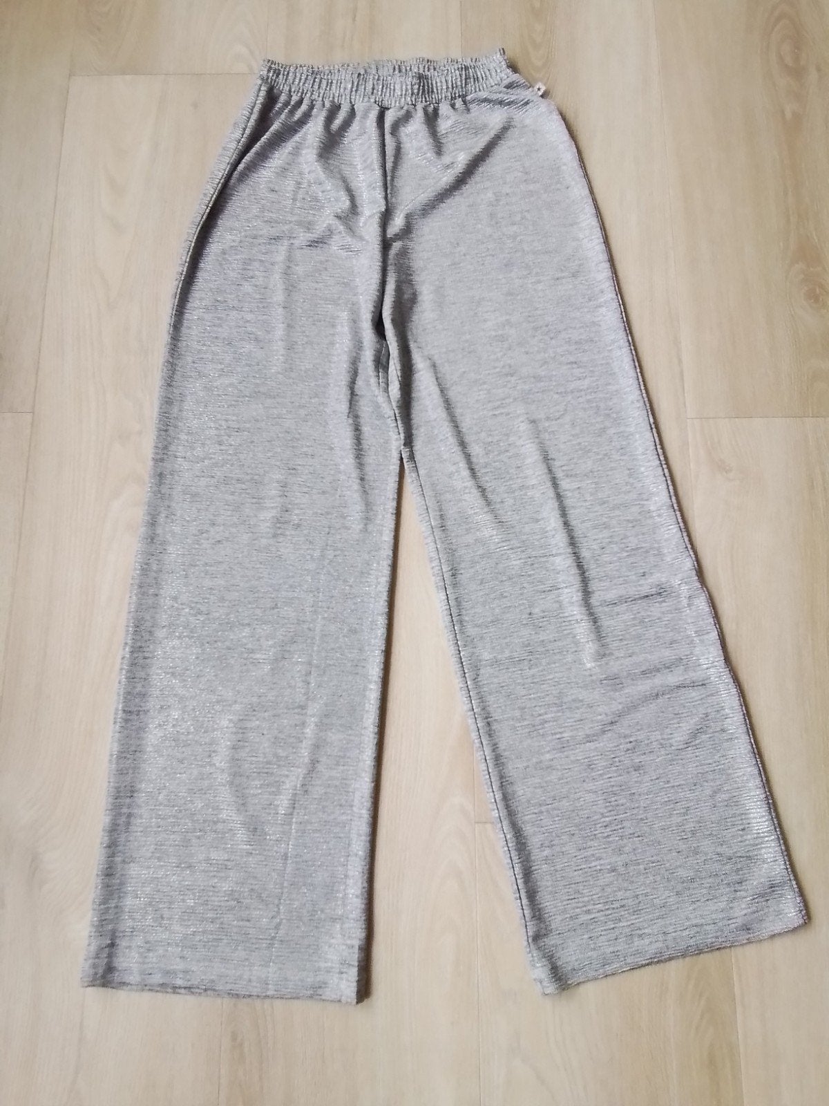 Zilverkleurige broek WE mt 170, Broek, WE, Meisje, Ophalen of Verzenden
