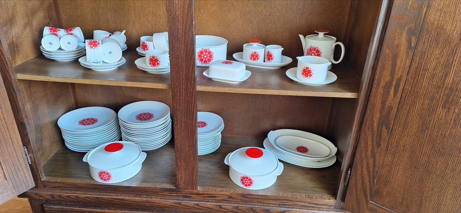 Thomas Rosental Pinwheel Vintage Servies Jaren 70 Bloemen, Ophalen of Verzenden