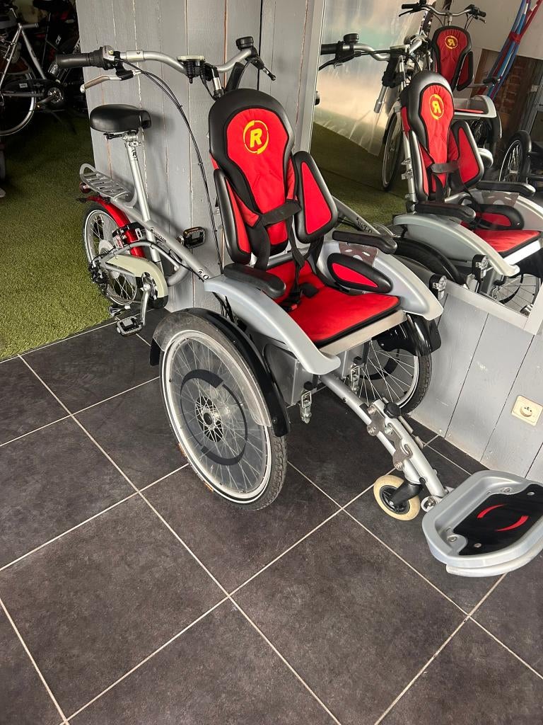 O Pair rolstoelfiets Heinzmann motor met deelbaar frame, Fietsen en Brommers, Fietsen | Vouwfietsen, Zo goed als nieuw, Overige merken