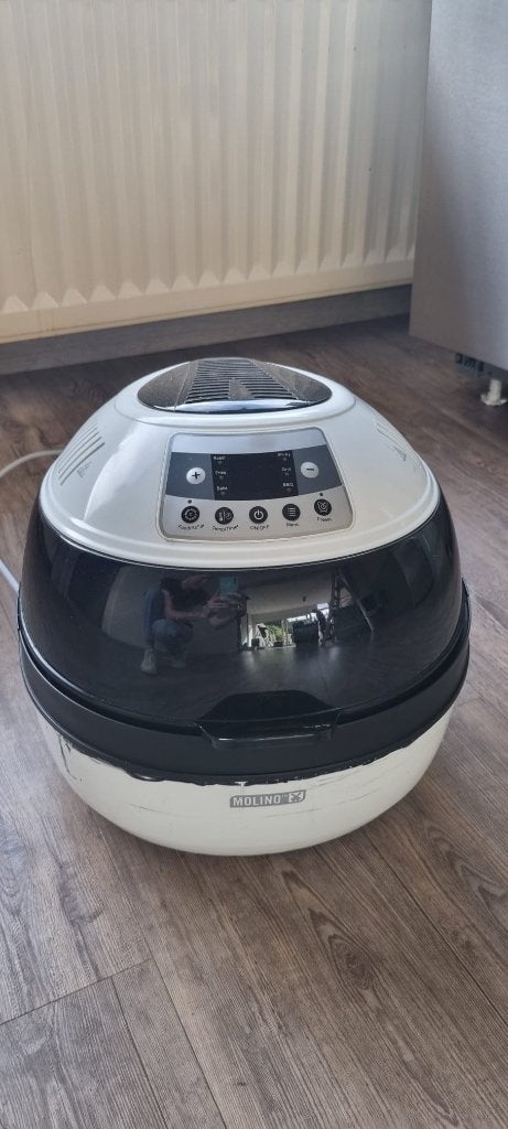 Heteluchtfriteuse / airfryer, Ophalen, Gebruikt, Airfryer, 1000 t/m 1499 gram
