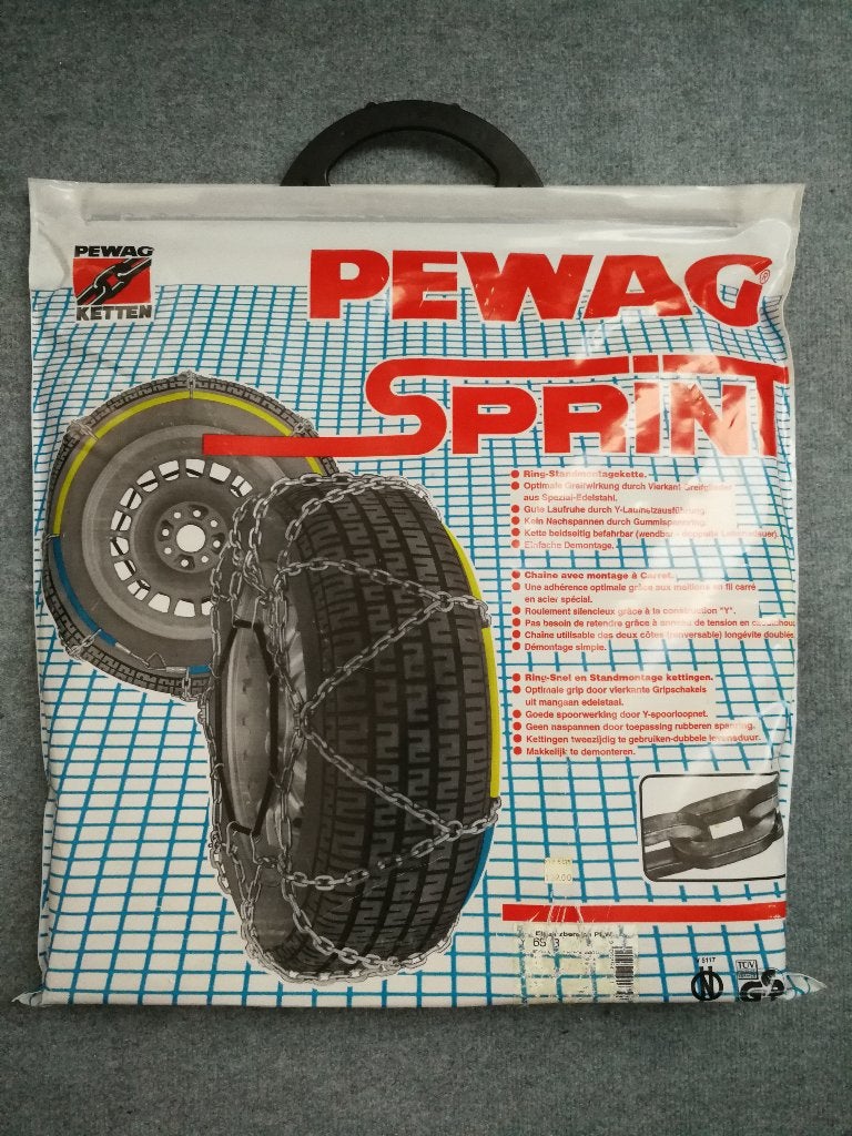Pewag Sprint Groepsmaat 69 Sneeuwkettingen, Auto diversen, Ophalen, Zo goed als nieuw