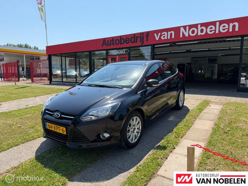 Ford Focus 1.0 EcoBoost Lease Titanium, Auto's, Ford, Euro 5, 101 pk, Gebruikt, 635 kg