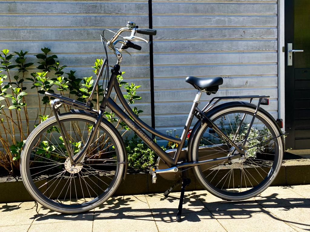 VERKOCHT: Cortinafiets, Versnellingen, Zo goed als nieuw, 50 tot 53 cm, Schijfrem