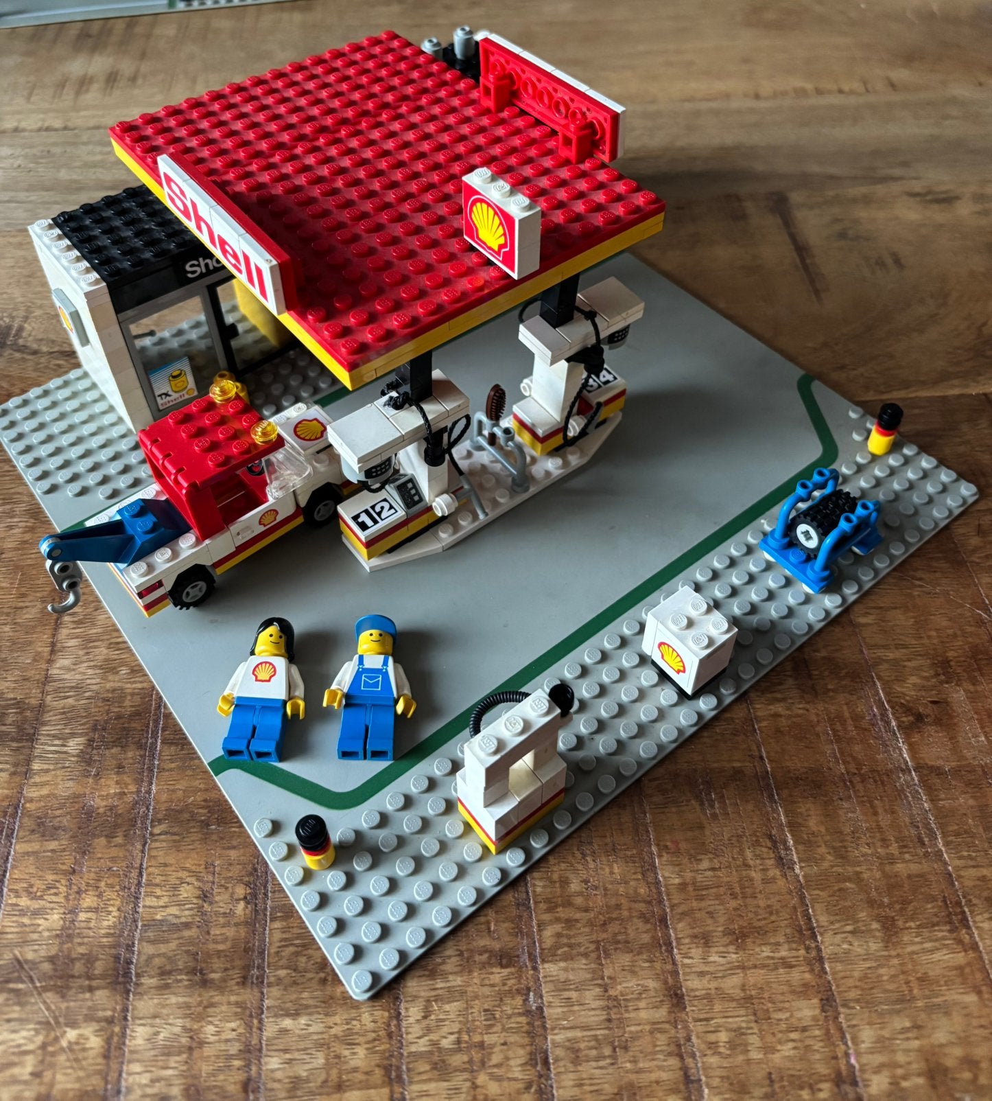 Partij lego town van 6 sets, shell, deel 5, Kinderen en Baby's, Speelgoed | Duplo en Lego, Gebruikt, Compleet, Lego, Ophalen of Verzenden