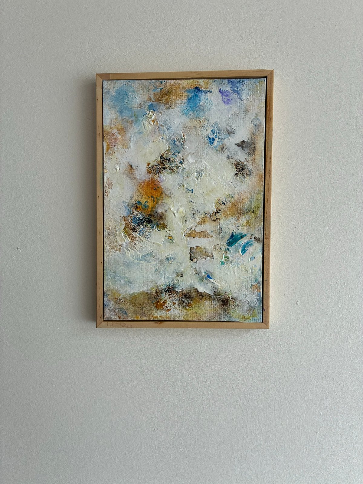 Abstract Schilderij:Unburied Lighth 30 x 20 cm, Ophalen of Verzenden