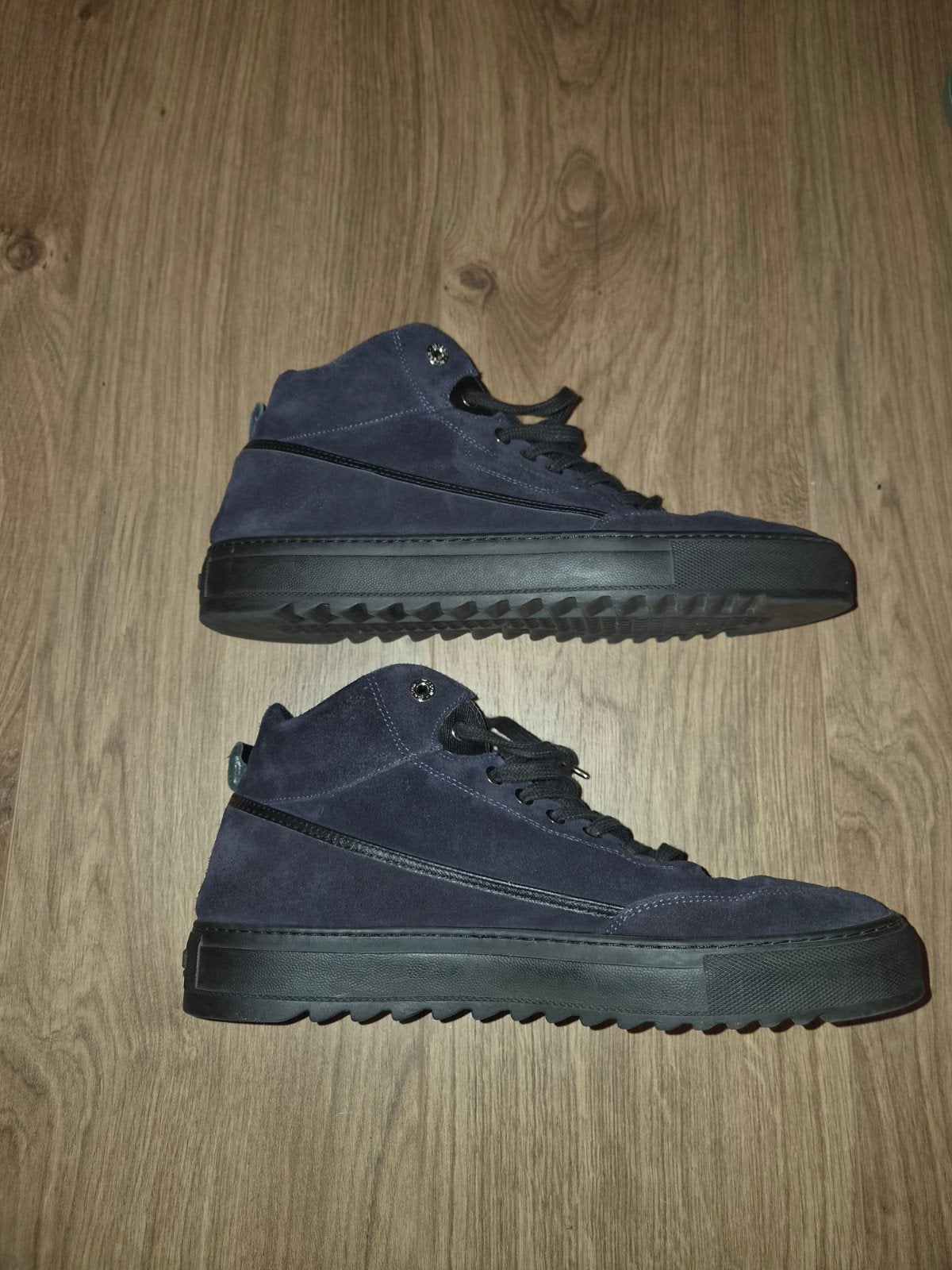 Mason Garments sneakers - Donkerblauw suède maat46, Blauw, Ophalen of Verzenden, Mason Garments, Sneakers of Gympen