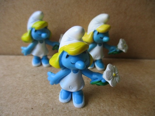 adv10806 smurfen poppetje 30, Verzamelen, Ophalen, Smurfen, Gebruikt, Overige typen