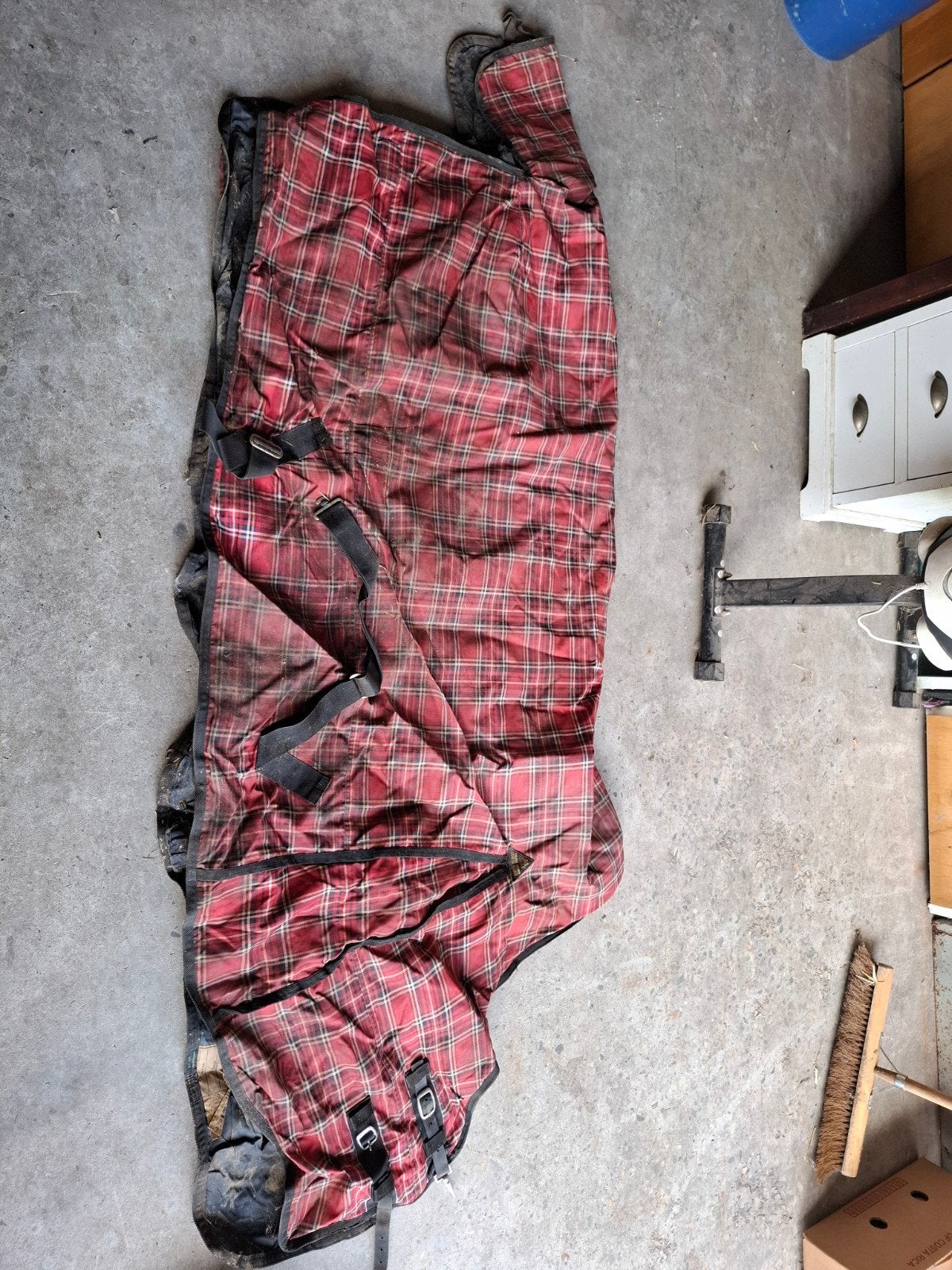 Regendeken 200 gr, Dieren en Toebehoren, Gebruikt, Overige merken, Rood, 200 g