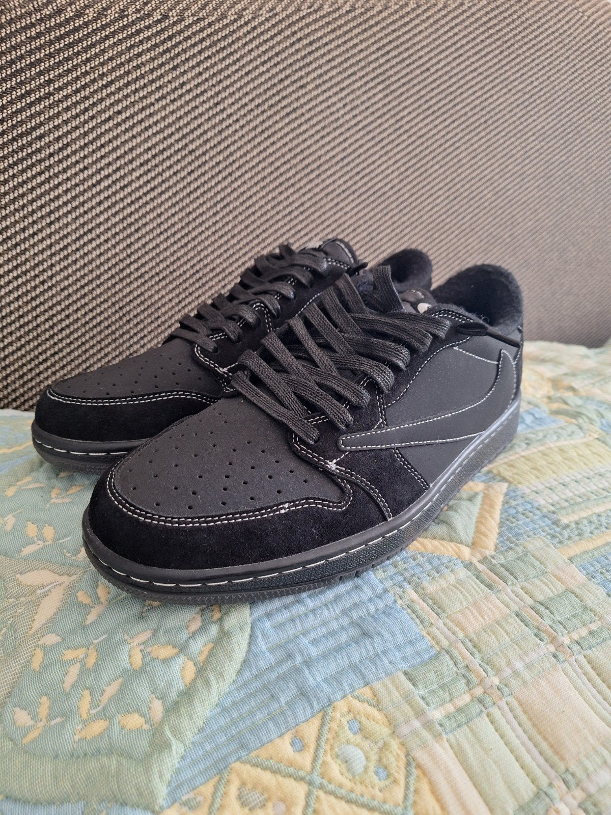 Jordan Travis Scott Black Phantom - Maat 45, Ophalen of Verzenden