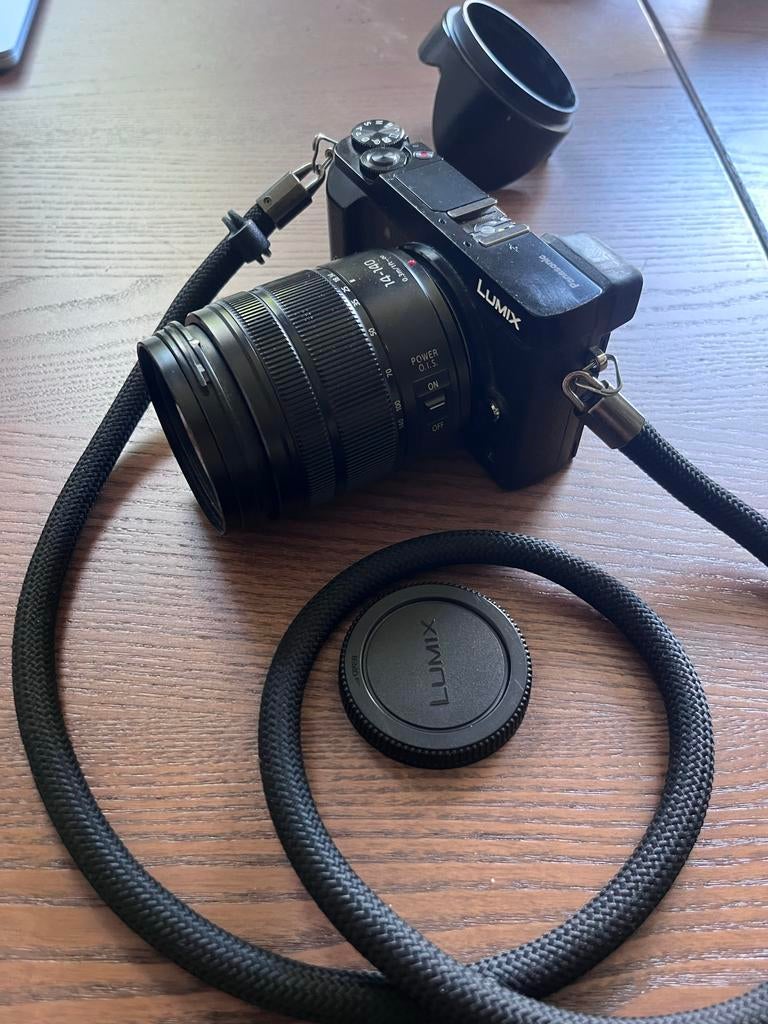 Panasonic Lumix GX80 / GX85 met 14-140mm lens en extra's, Audio, Tv en Foto, Fotocamera's Digitaal, Ophalen, Gebruikt, Compact