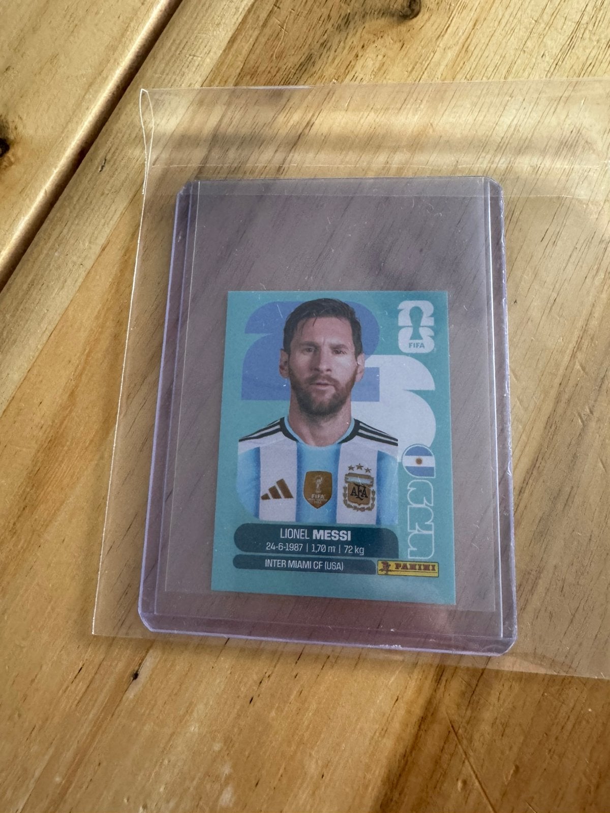 Messi WK 2026 mint, Ophalen of Verzenden, Zo goed als nieuw, Plaatje