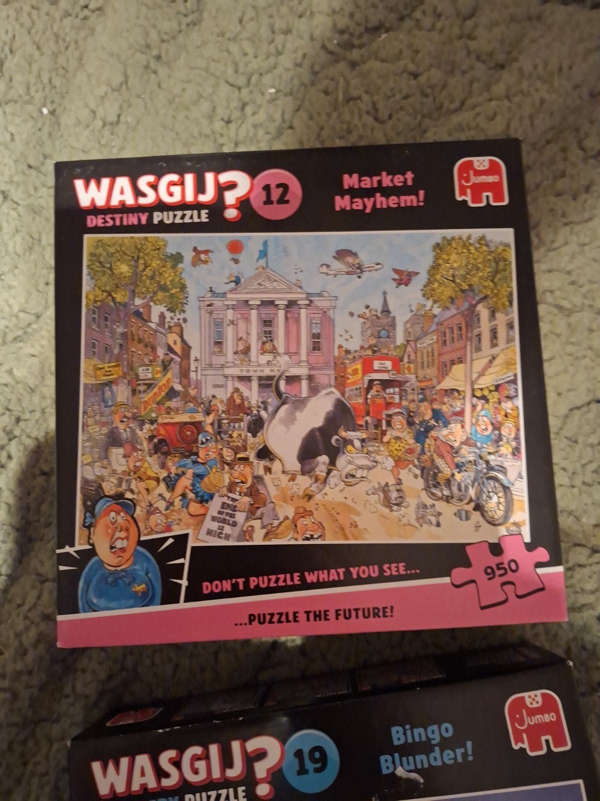 Wasgij Puzzels - 3 stuks: Destiny, Original, Mystery, Ophalen, 500 t/m 1500 stukjes, Gebruikt, Legpuzzel